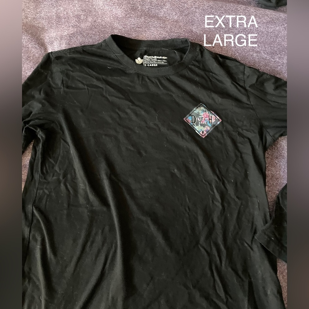 Black Dutch bros long sleeve